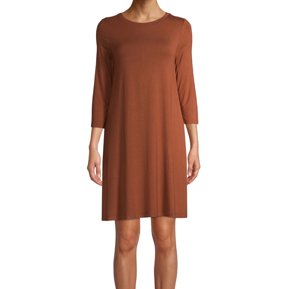 Time and Tru Orange women’s ribbed knit dress XXXL